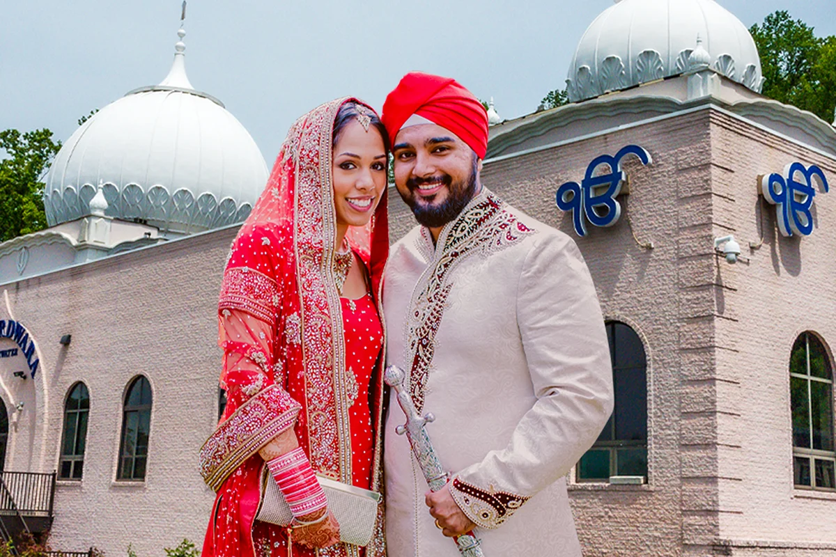 New Jersey Indian wedding reception coverage
