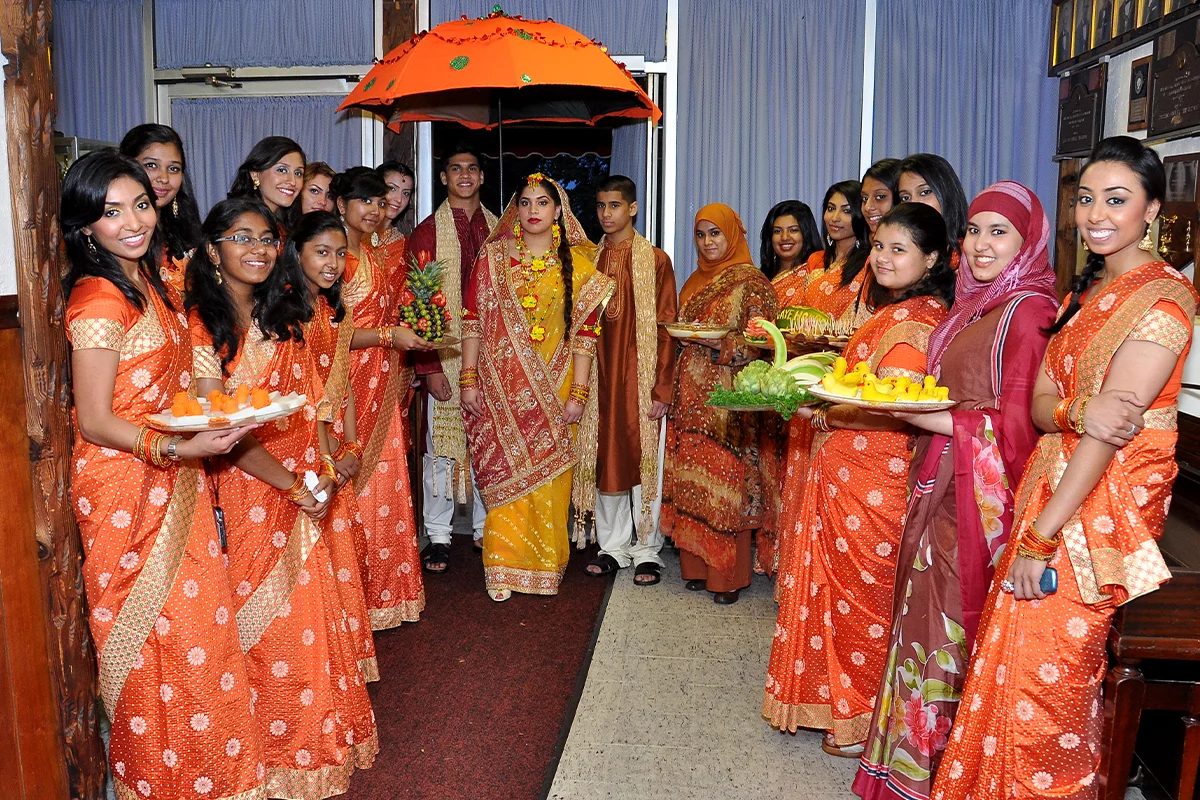 Bangladeshi Gaye Holud celebration