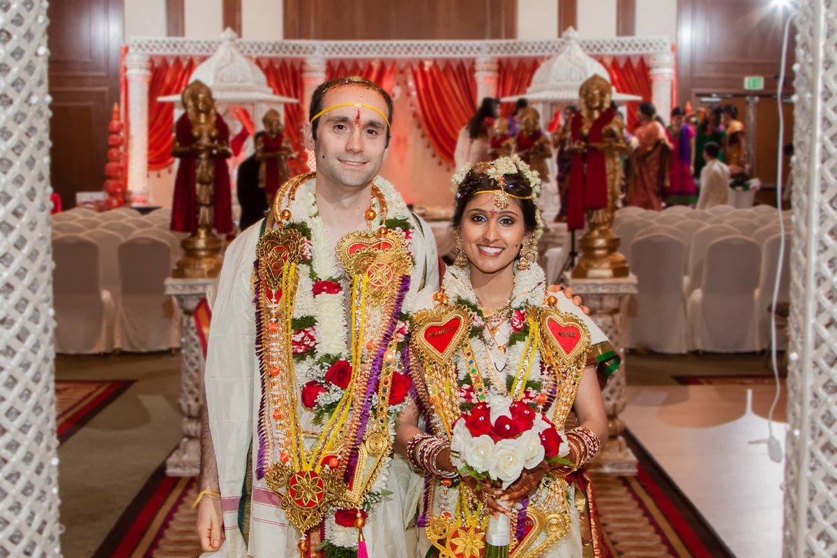 DesiLens wedding team at a venue