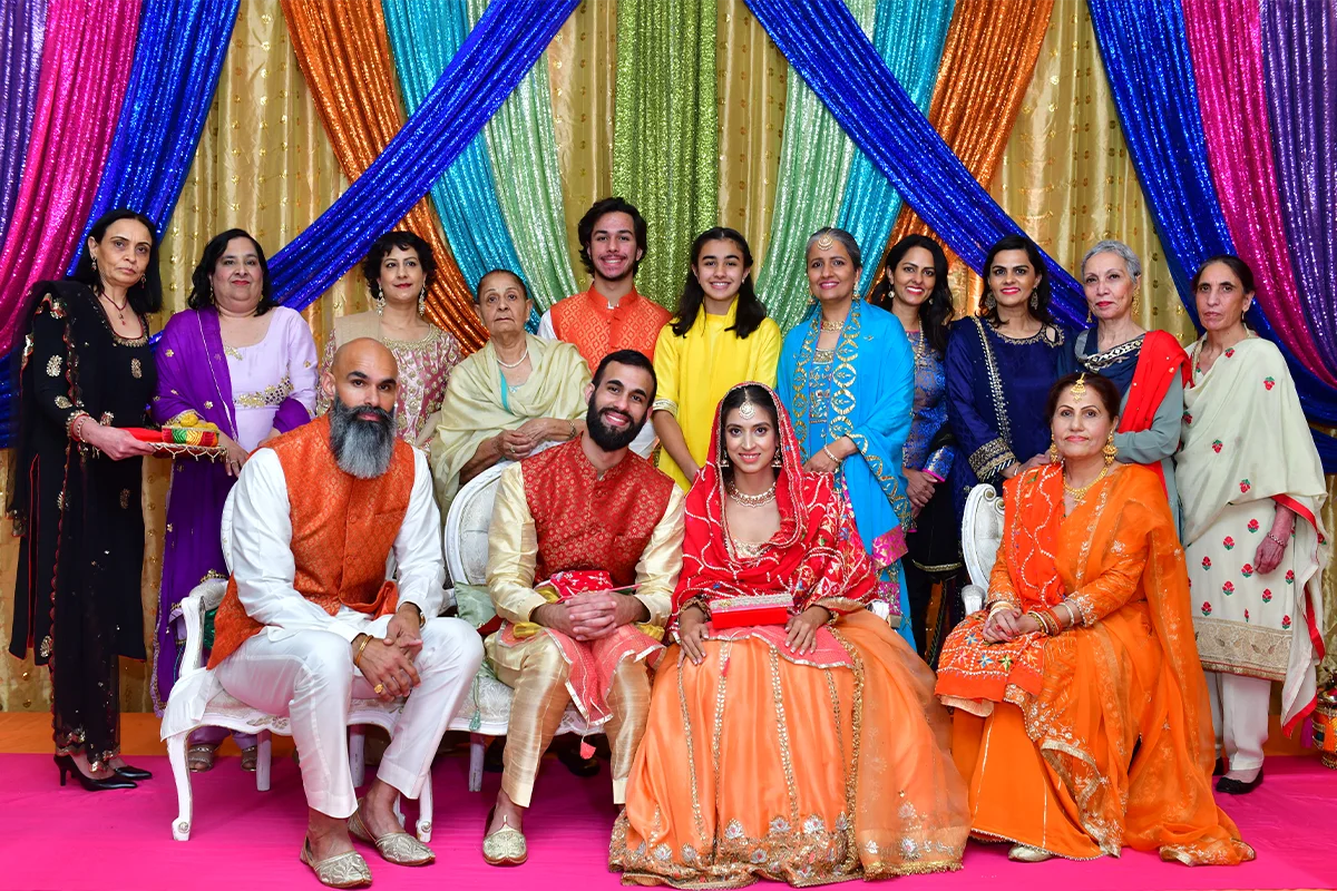 DesiLens photography and videography team at an Indian wedding