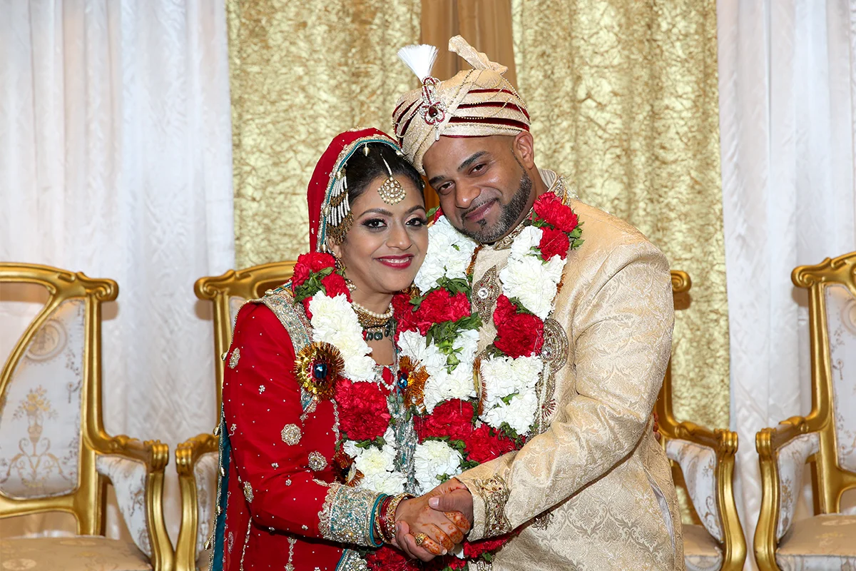 Muslim wedding decor details