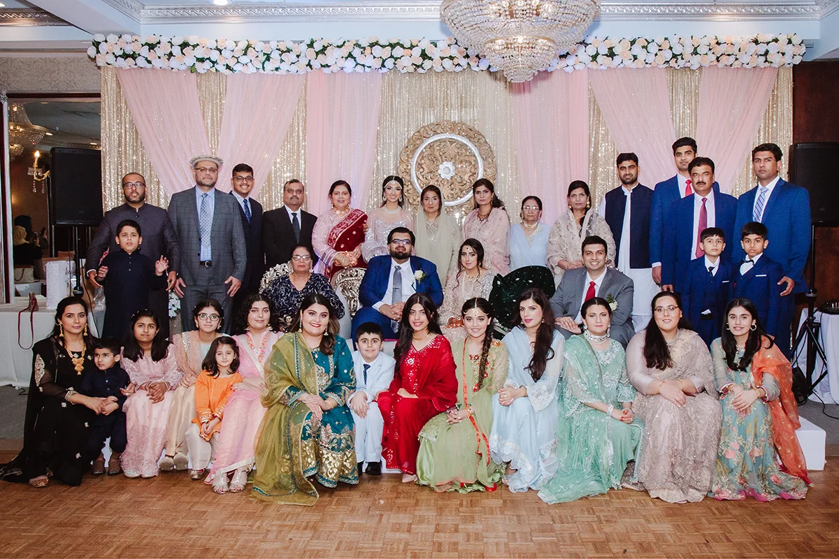 Muslim Walima reception