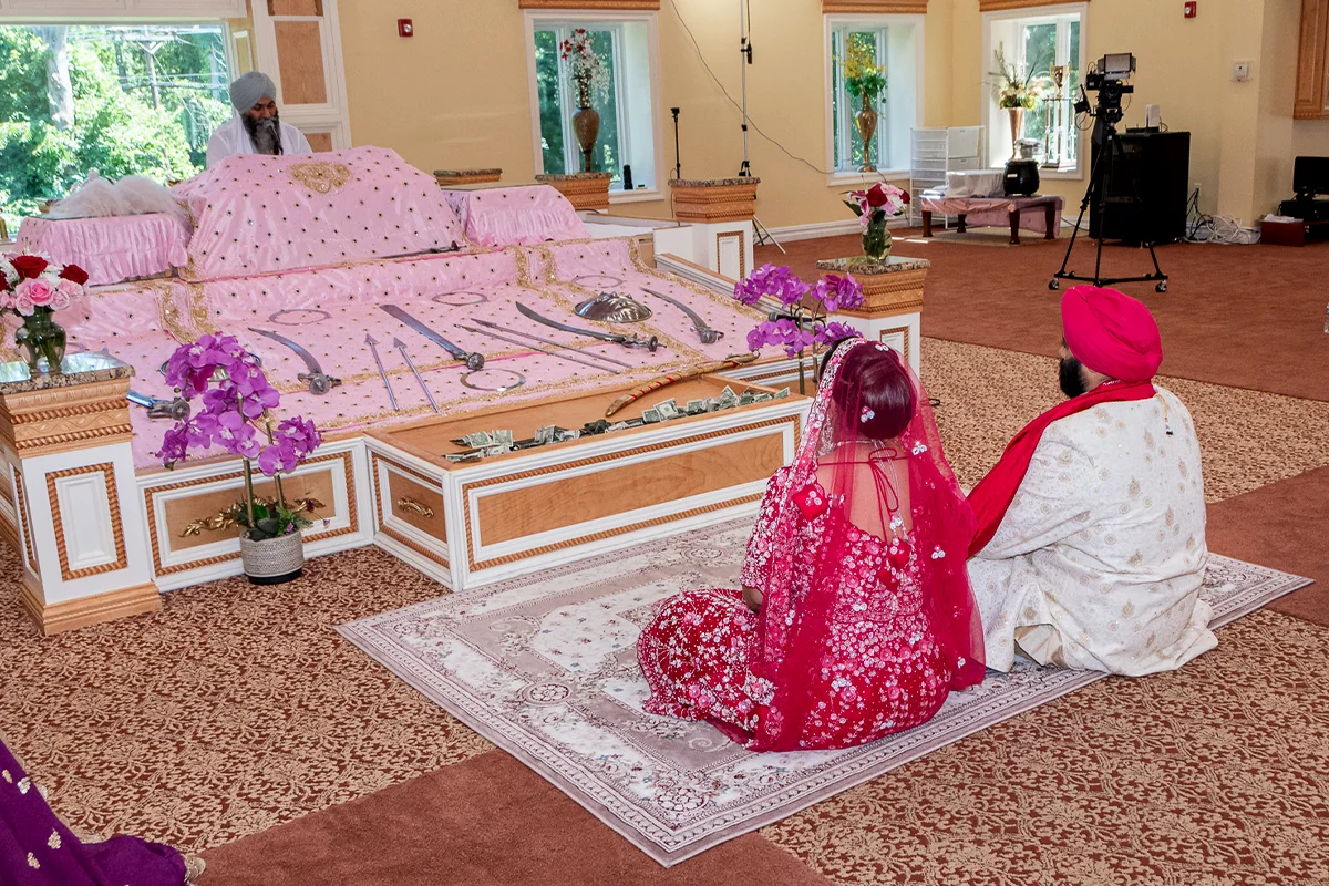 Punjabi Sikh Anand Karaj ceremony in New York