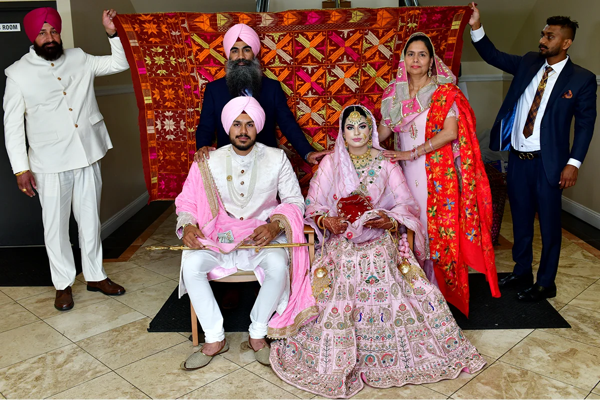 Punjabi Chunni ceremony