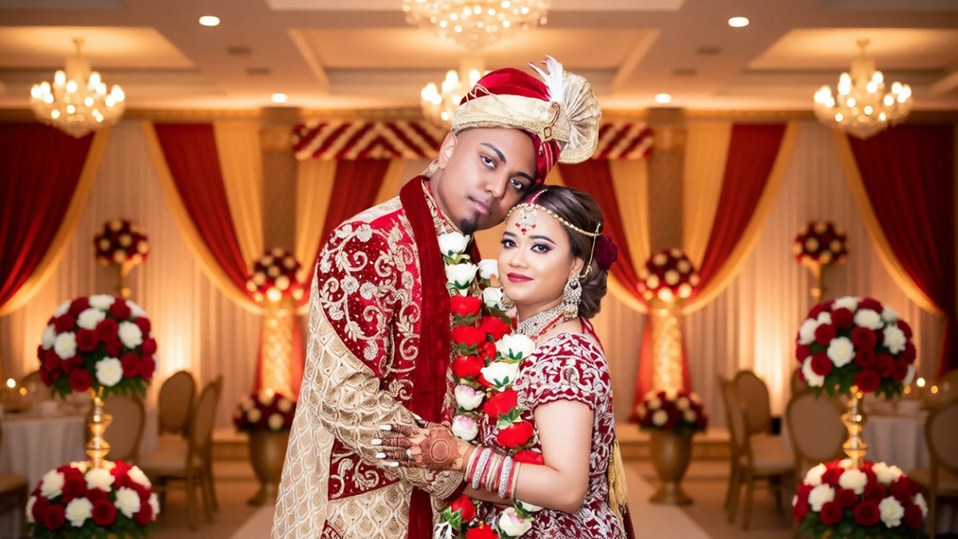New York Indian wedding couple photographed by DesiLens Photo and Film