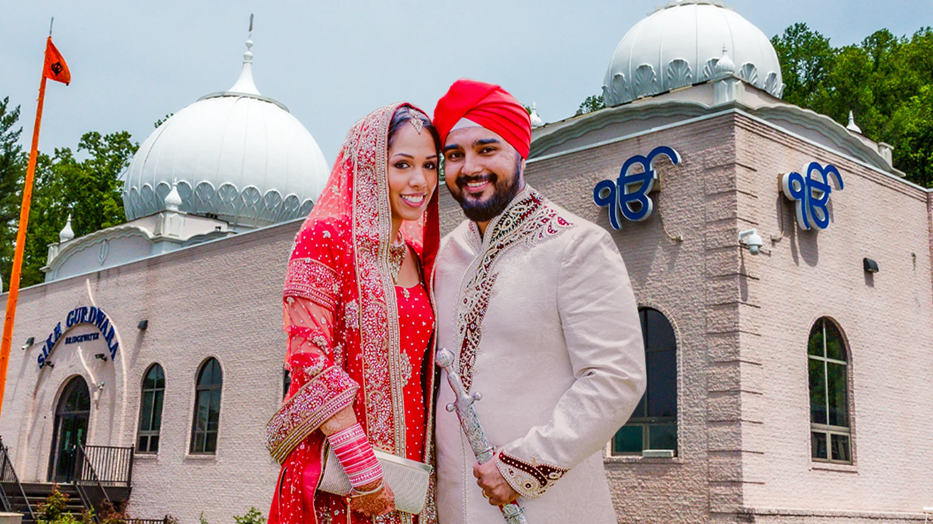 New Jersey Indian wedding coverage at a Gurdwara in Bridgewater